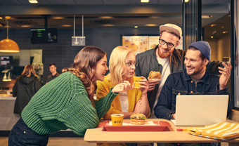 Vanilla Models - McDonald's campaign